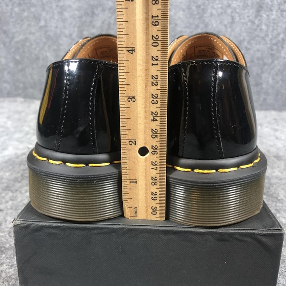 Dr. Martens 1461 Shoes Womens Size 7 Black Patent Leather Oxfords Casual - Picture 7 of 16